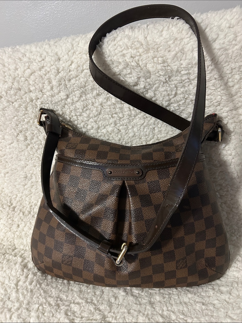 LOUIS VUITTON Damier Ebene Bloomsbury PM